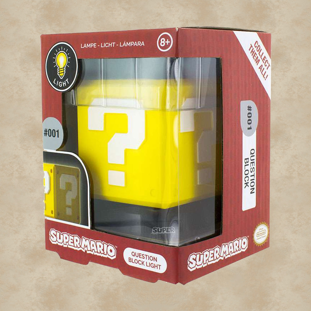 Fragezeichen Block 3D Lampe - Super Mario
