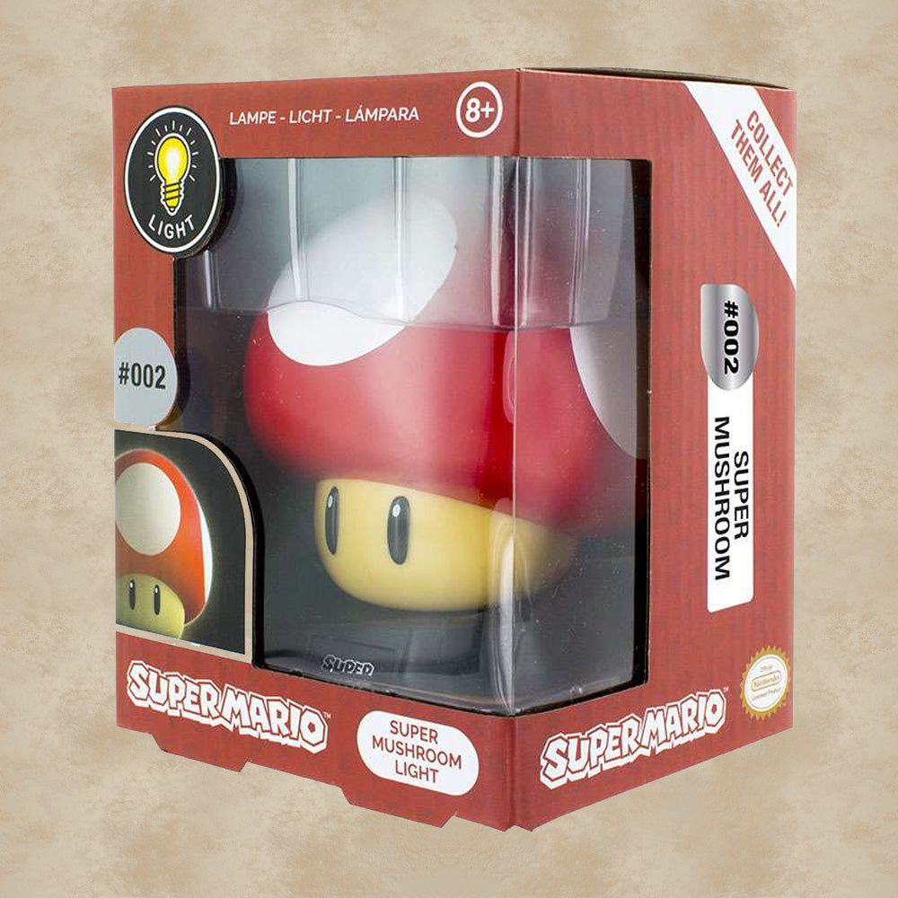Super-Pilz 3D Lampe - Super Mario