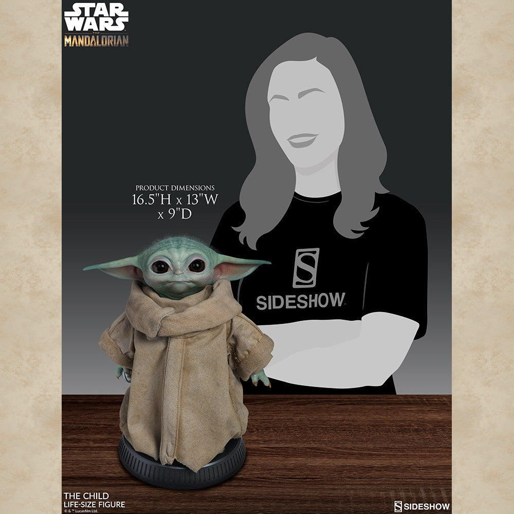 The Child Life Sized Statue - Star Wars: The Mandalorian