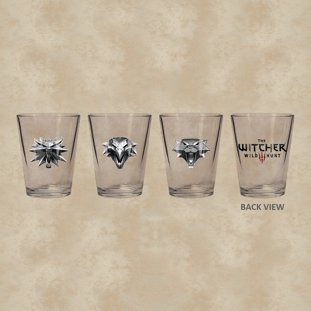 3er-Set Schnapsgläser - The Witcher