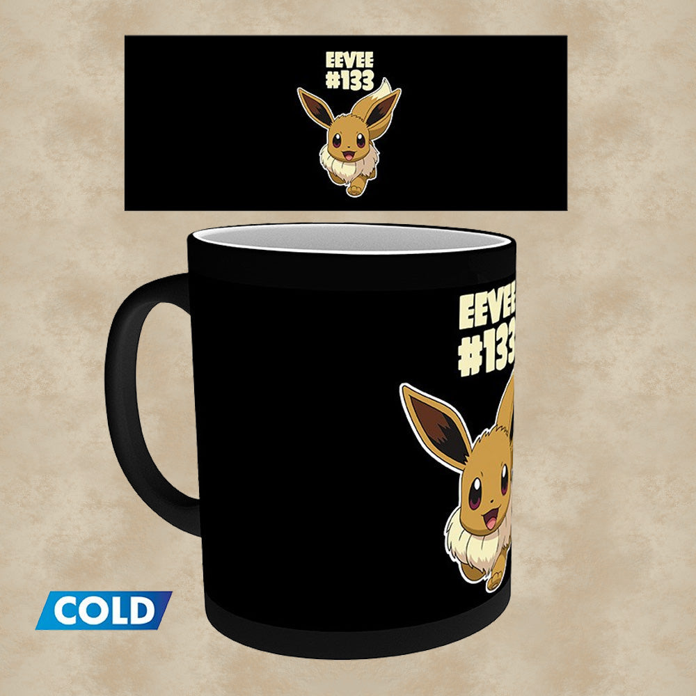 Thermoeffekt Tasse Evoli - Pokémon