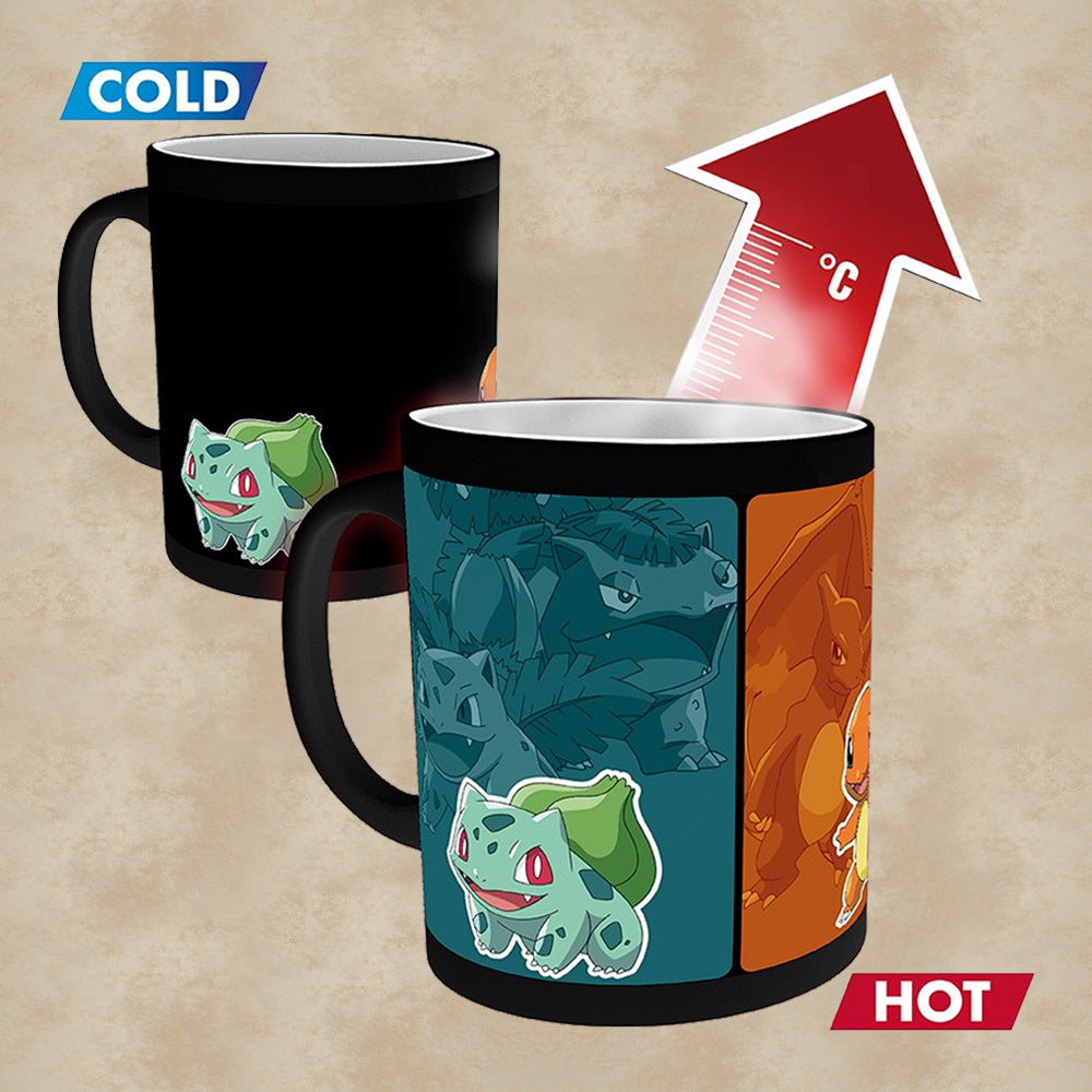 Thermoeffekt Tasse Evolve - Pokémon