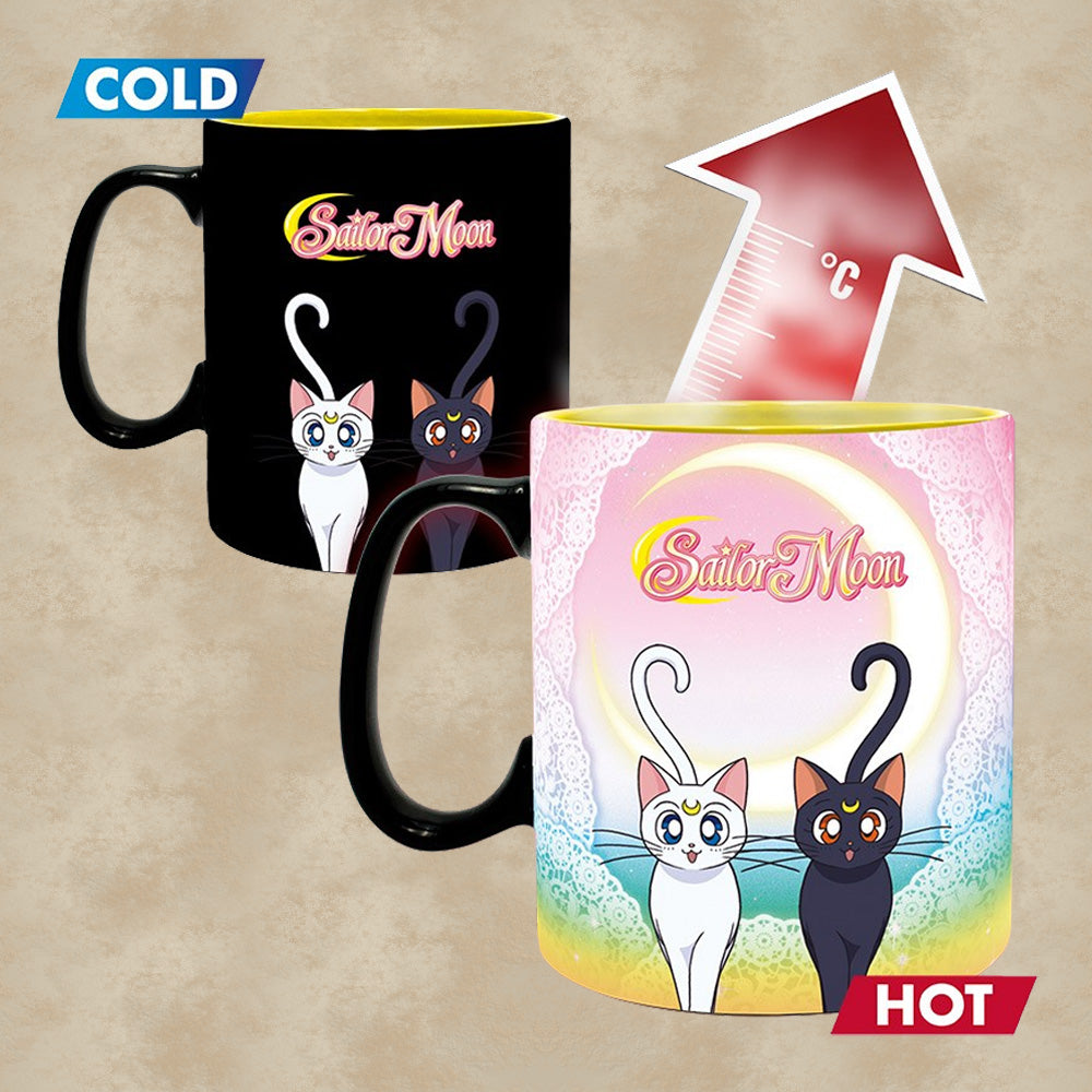 Thermoeffekt Tasse Sailor Warriors - Sailor Moon