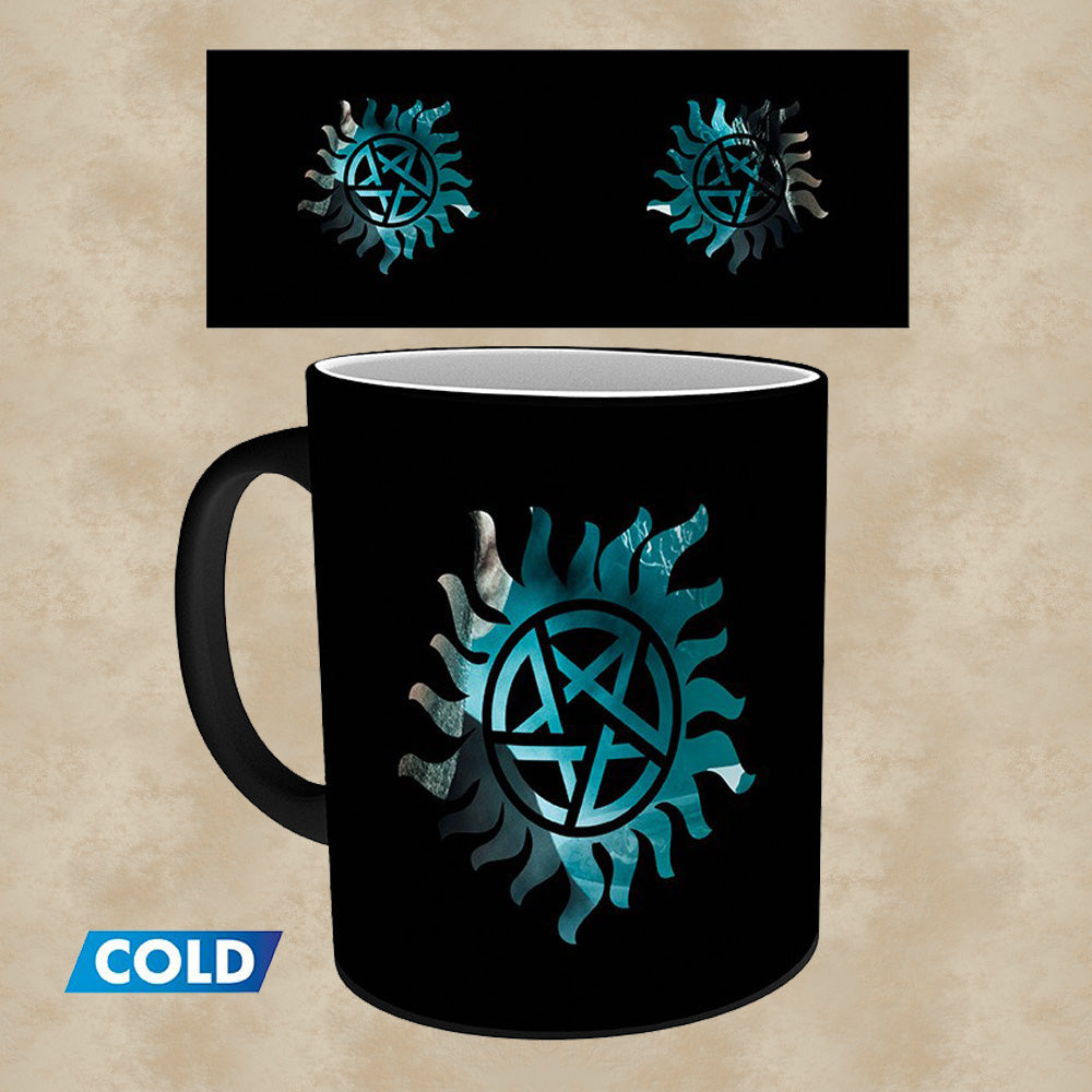 Thermoeffekt Tasse Sam und Dean - Supernatural