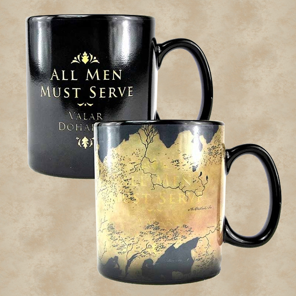 Thermoeffekt Tasse Karte - Game of Thrones