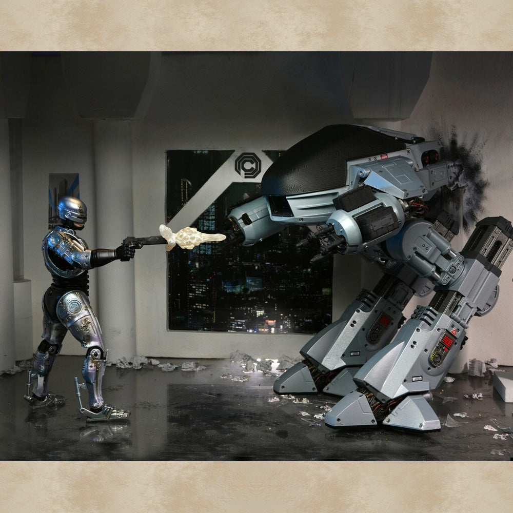 Ultimate Battle Damaged Robocop with Chair Action Figur