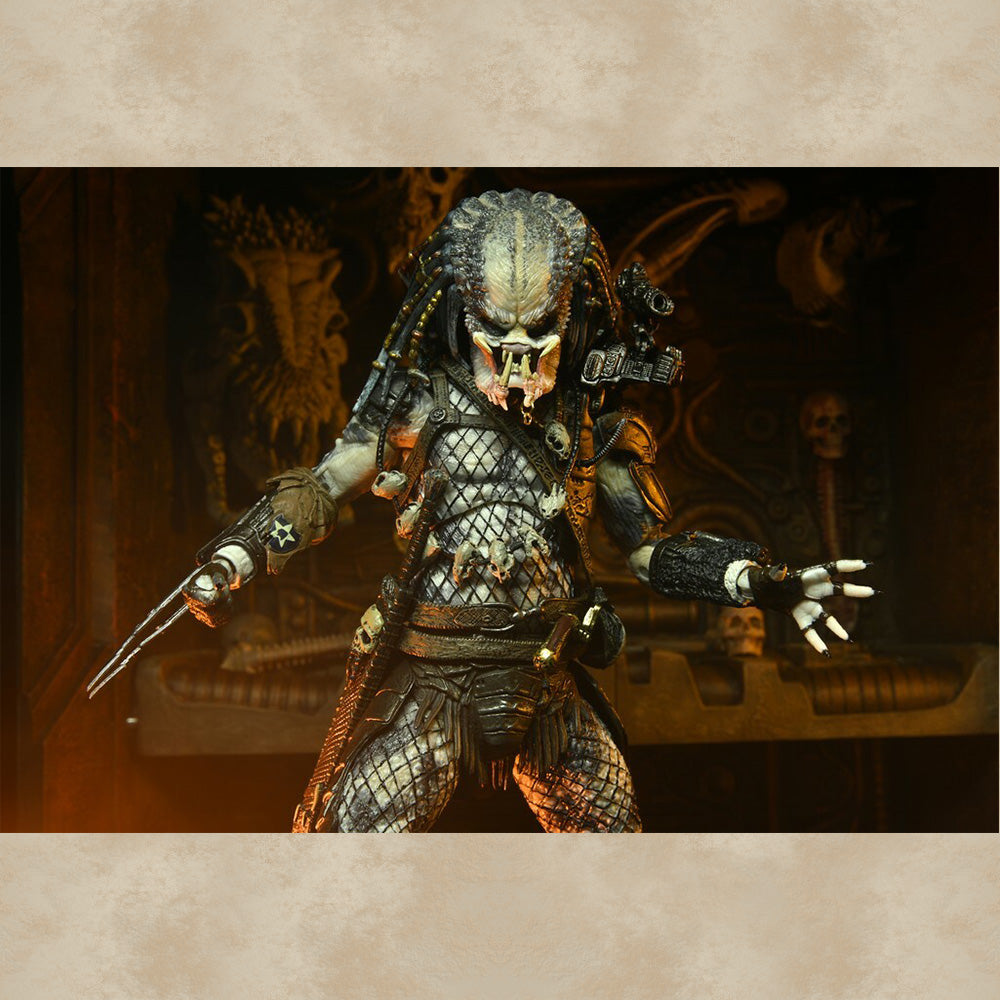 Ultimate Elder Predator Action Figur - Predator 2