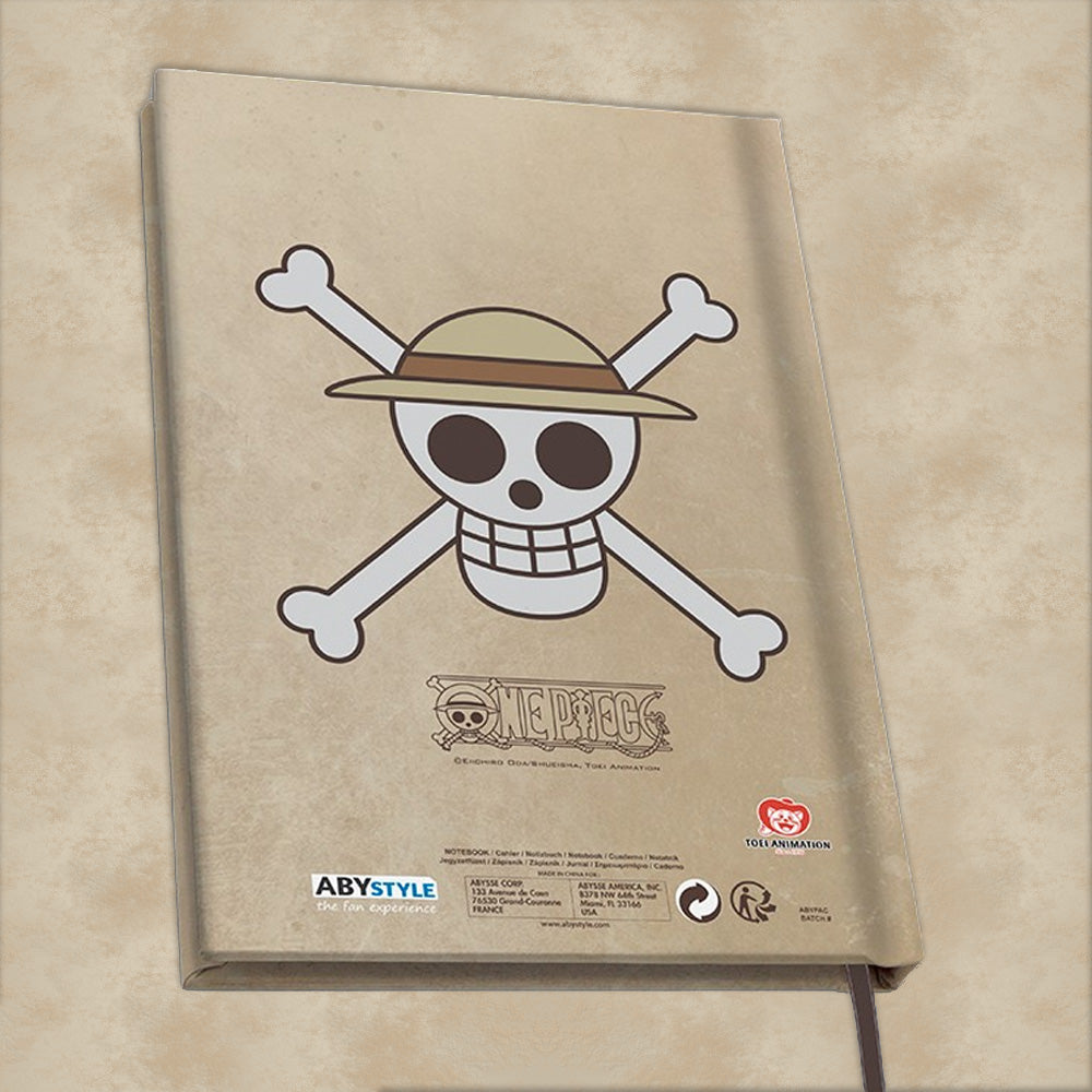 Wanted Luffy Notizbuch - One Piece
