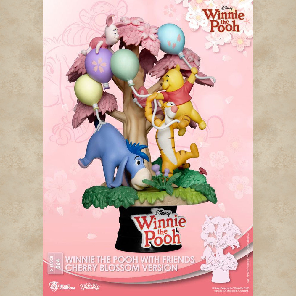 Winnie Puuh Cherry Blossom Diorama D-Select - Disney