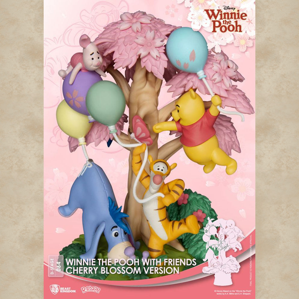 Winnie Puuh Cherry Blossom Diorama D-Select - Disney