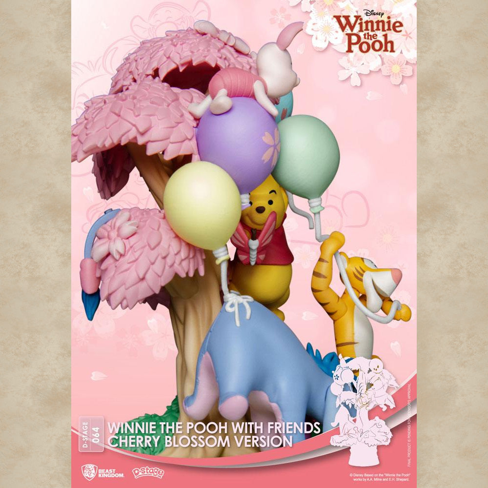 Winnie Puuh Cherry Blossom Diorama D-Select - Disney
