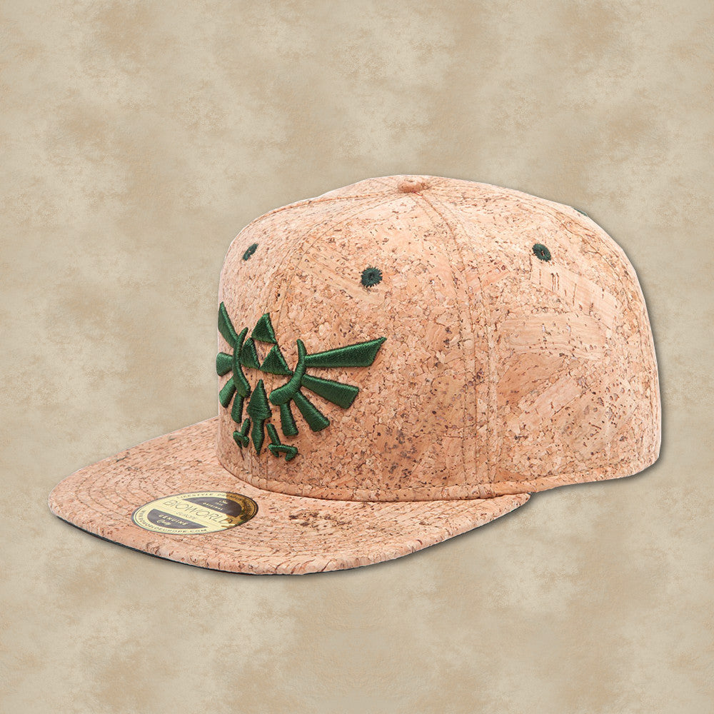 Zelda Triforce Logo Kork Snapback - Zelda