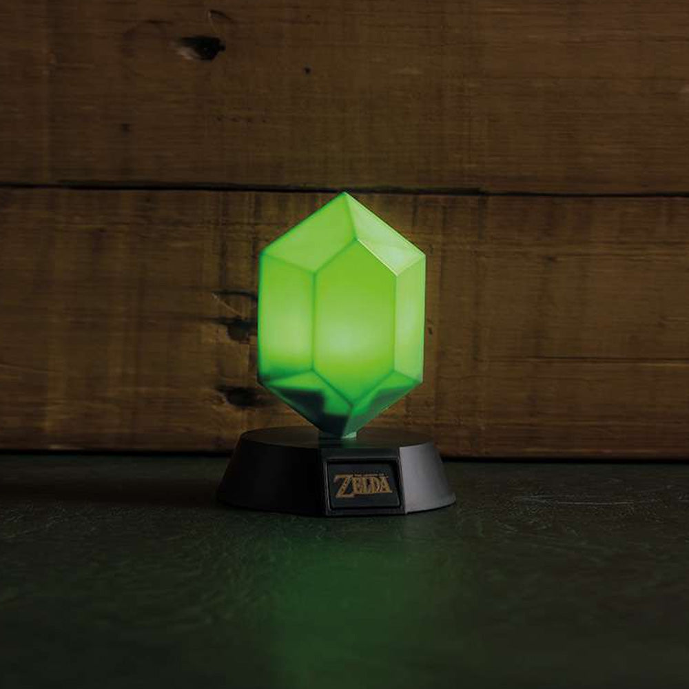 Grüner Rubin 3D Lampe - Zelda