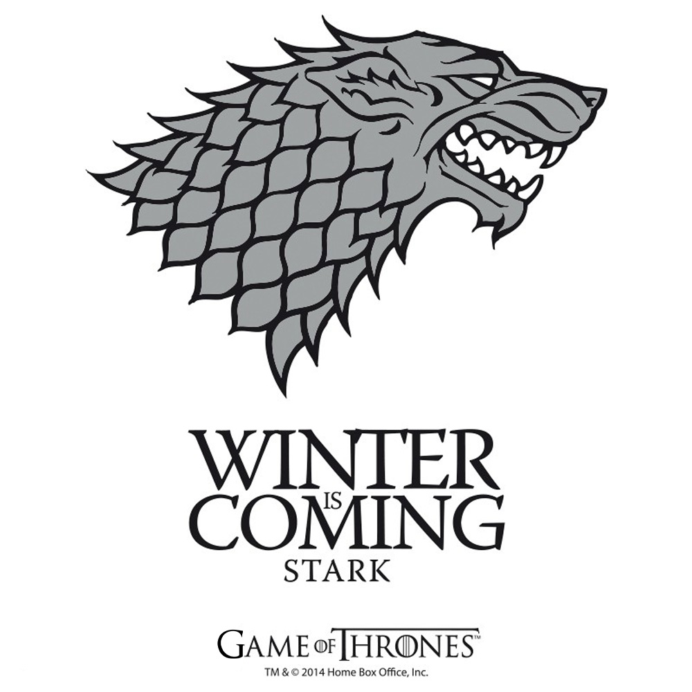 Game of Thrones Glas Stark - Game of Thrones