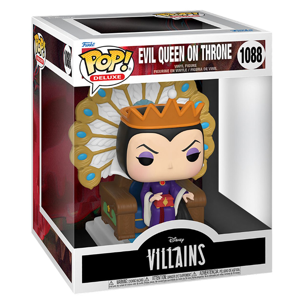 Funko POP! Deluxe Evil Queen on Throne - Disney Villains