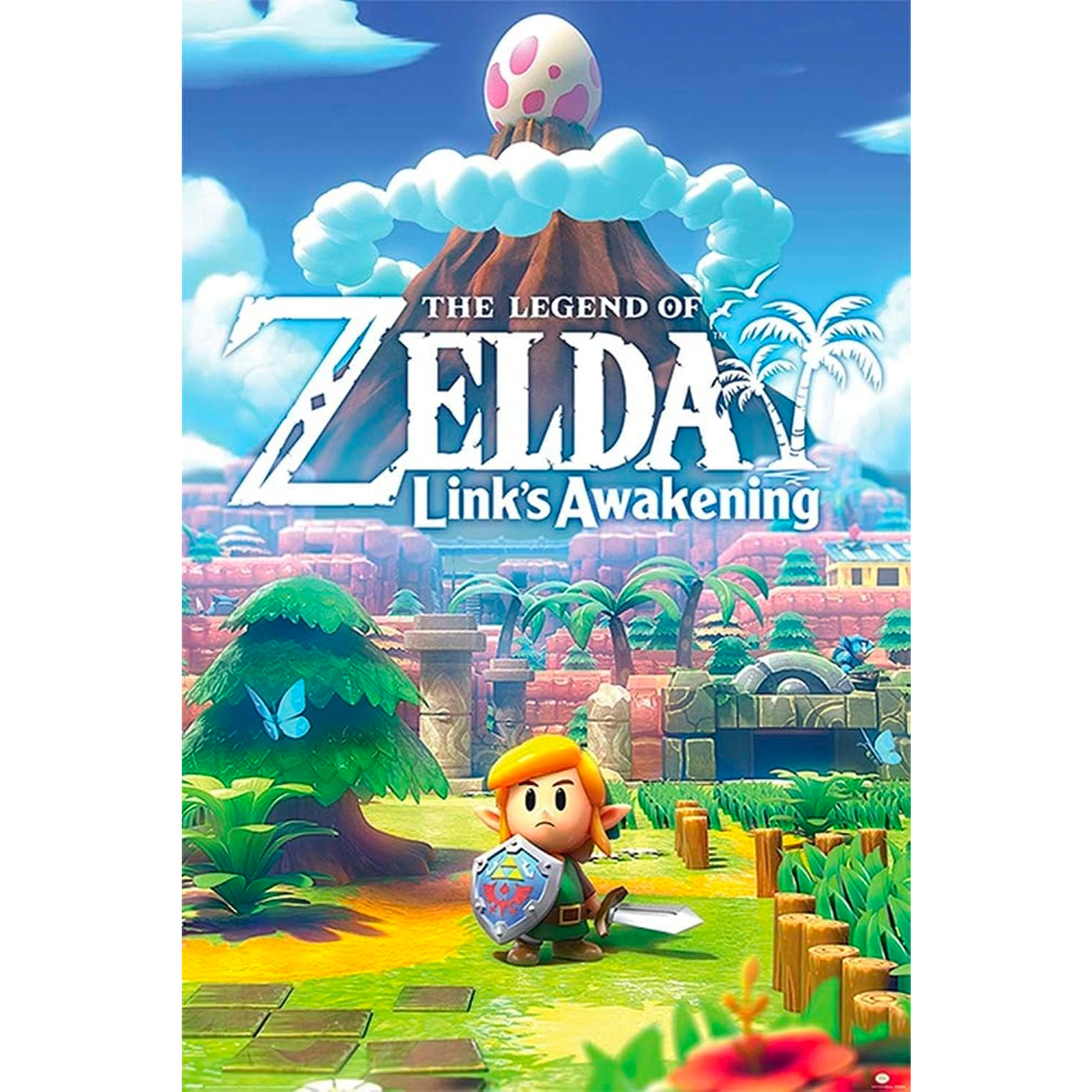 Links Awakening Maxi Poster - The Legend of Zelda Links Awakening Maxi Poster - The Legend of Zelda