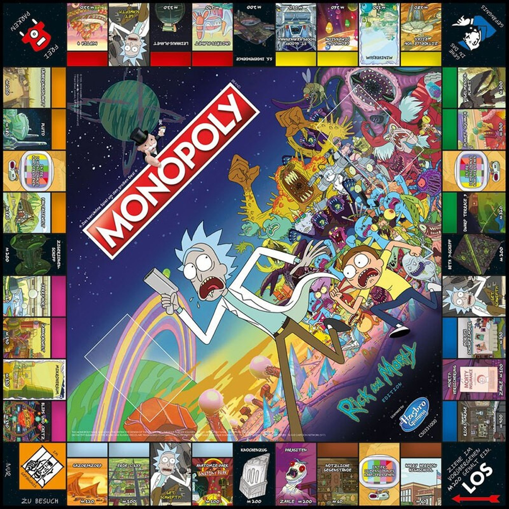 Monopoly Rick and Morty (Deutsch)