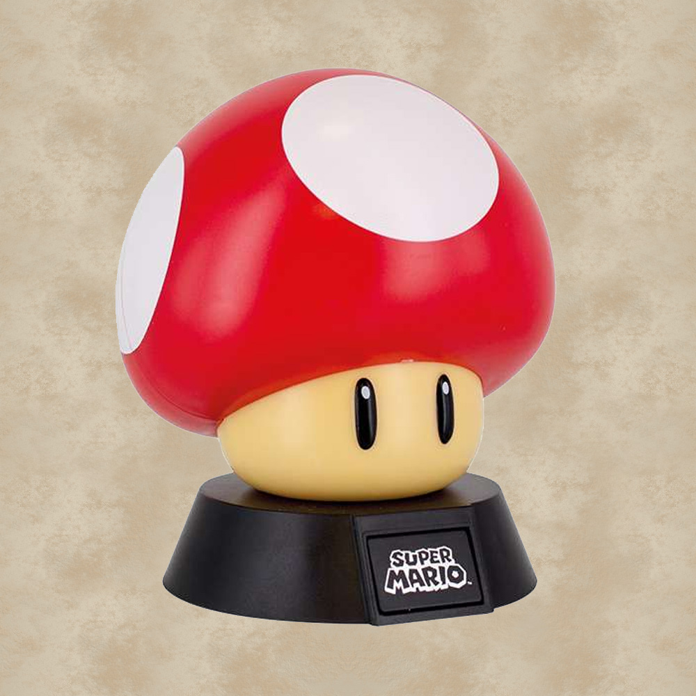 Super-Pilz 3D Lampe - Super Mario