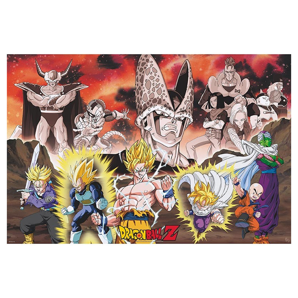Dragon Ball Gruppe Maxi Poster - Dragon Ball Z