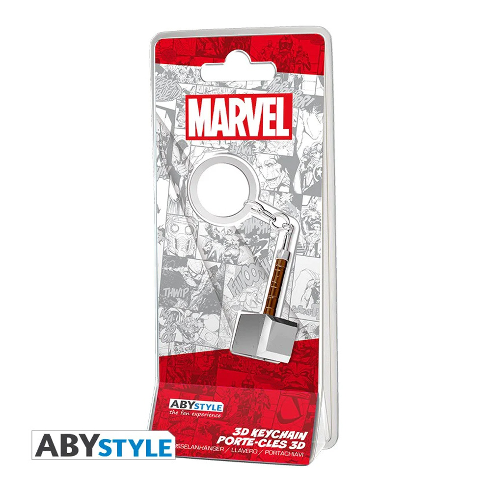 Thors Hammer Mjolnir 3D Schlüsselanhänger - Marvel