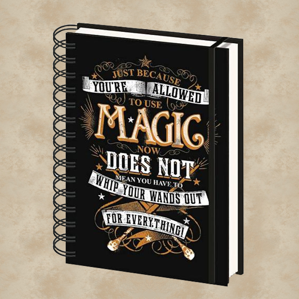 Harry Potter Magic Wands Notizbuch - Harry Potter