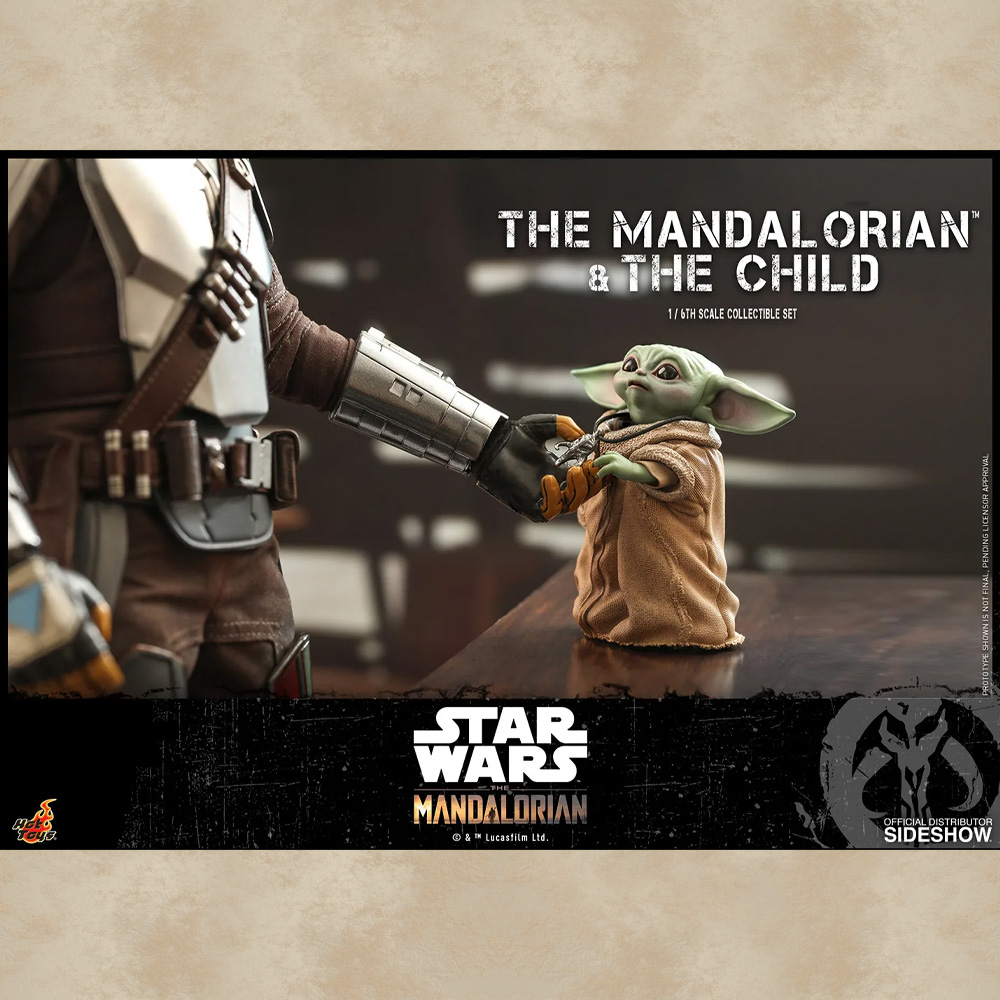 Hot Toys Figur The Mandalorian and The Child - Star Wars