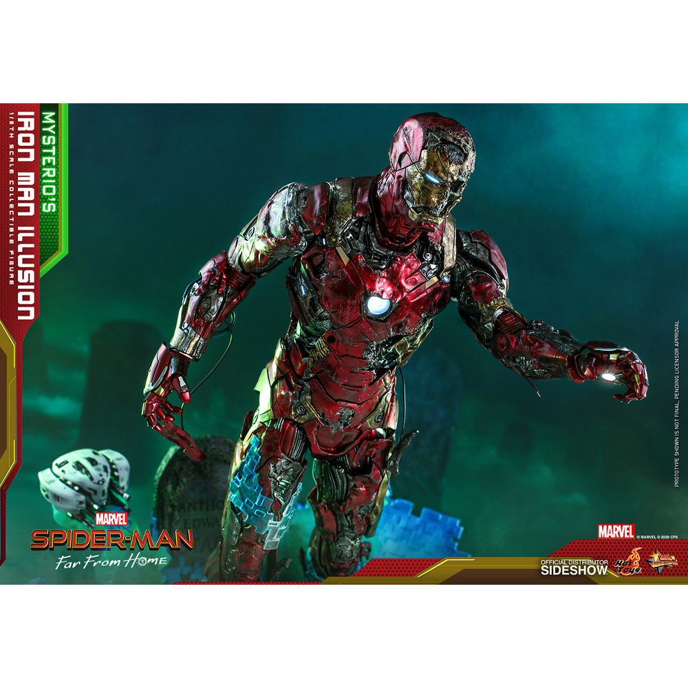 Hot Toys Figur Mysterio's Iron Man Illusion - Marvel Spider-Man Far from Home