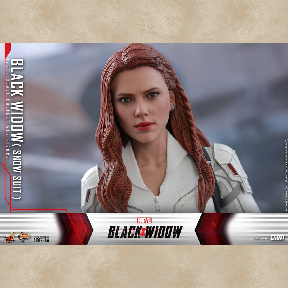Hot Toys Figur Black Widow Snow Suit - Marvel Black Widow