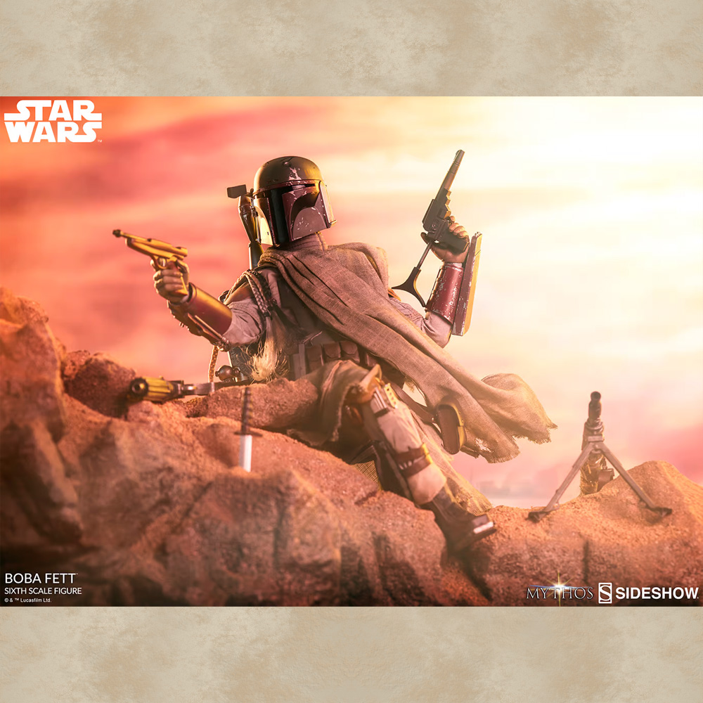 Boba Fett 1:6 Figur Sideshow Mythos Series - Star Wars
