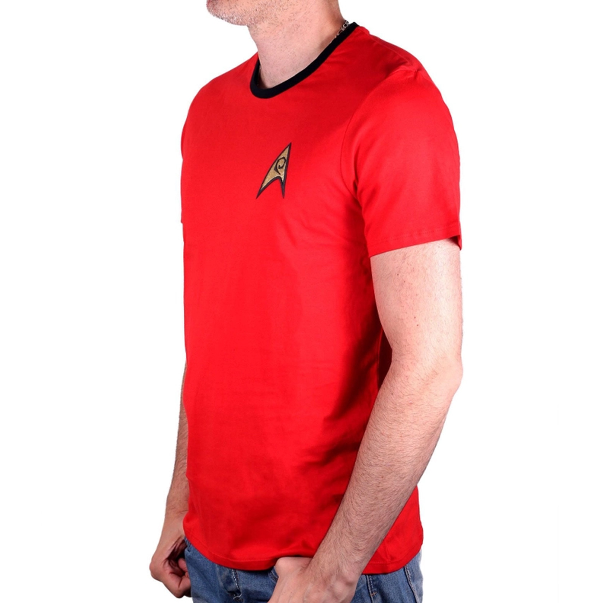 Scotty Uniform T-Shirt rot - Star Trek