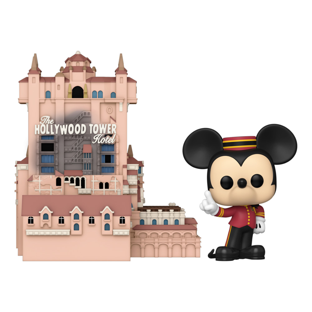 Funko POP! Hollywood Tower Hotel und Mickey - Walt Disney World 50th Anniversary