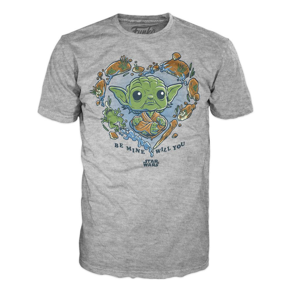Be Mine Yoda POP! Tees T-Shirt - Star Wars