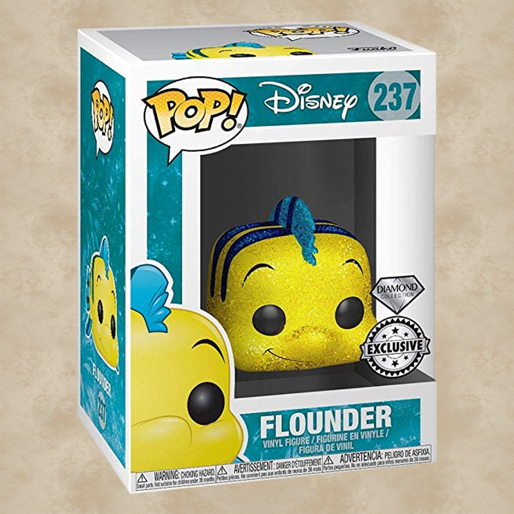 Funko POP! Flounder (Diamond) (Exclusive) - Disney
