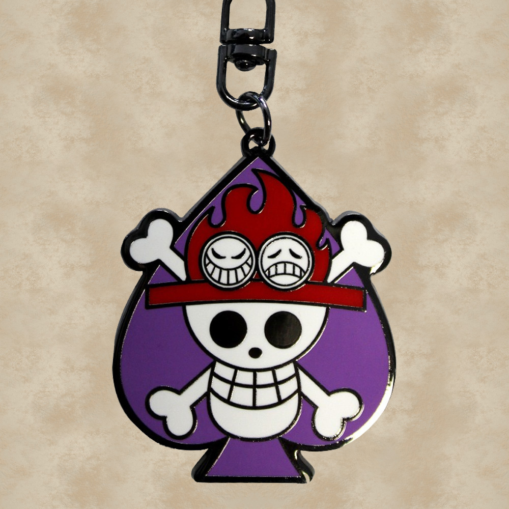 Skull Ace Schlüsselanhänger - One Piece