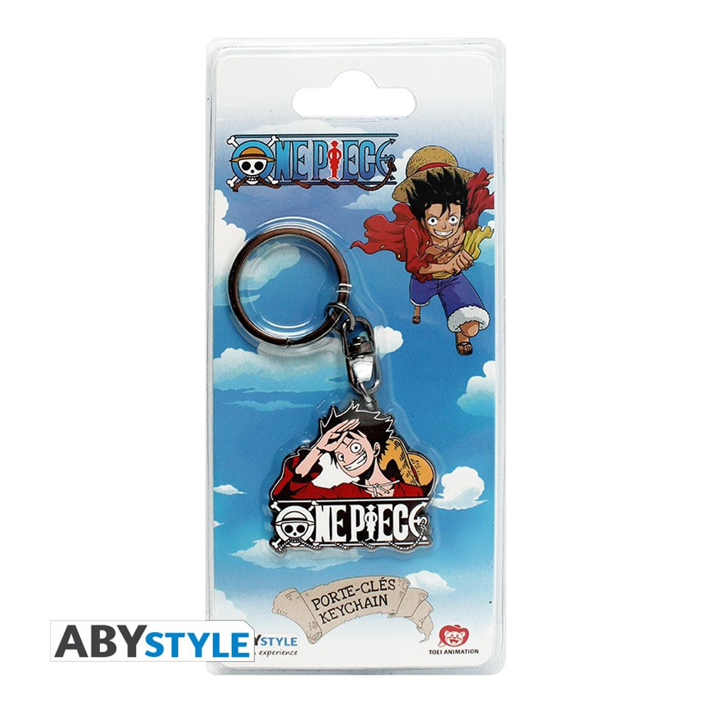 Ruffy New World Schlüsselanhänger - One Piece