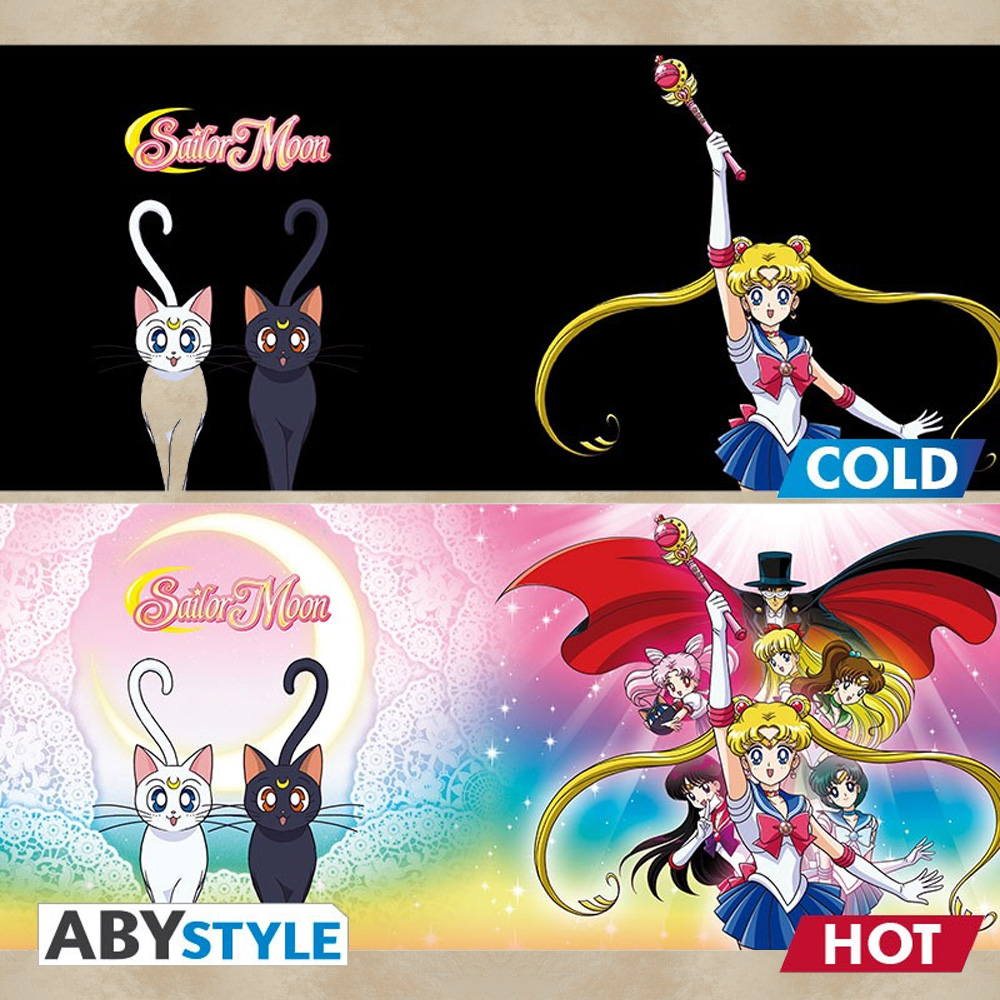 Thermoeffekt Tasse Sailor Warriors - Sailor Moon