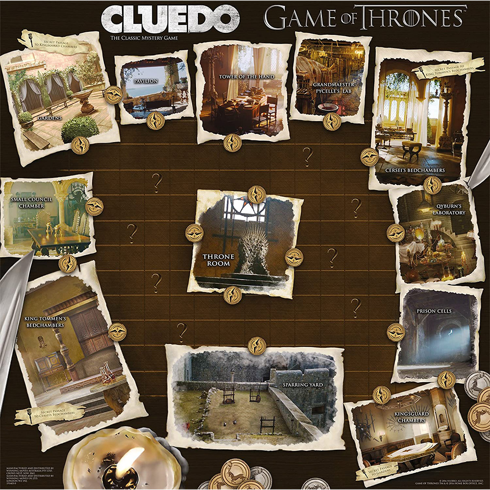 Cluedo Game of Thrones (English)
