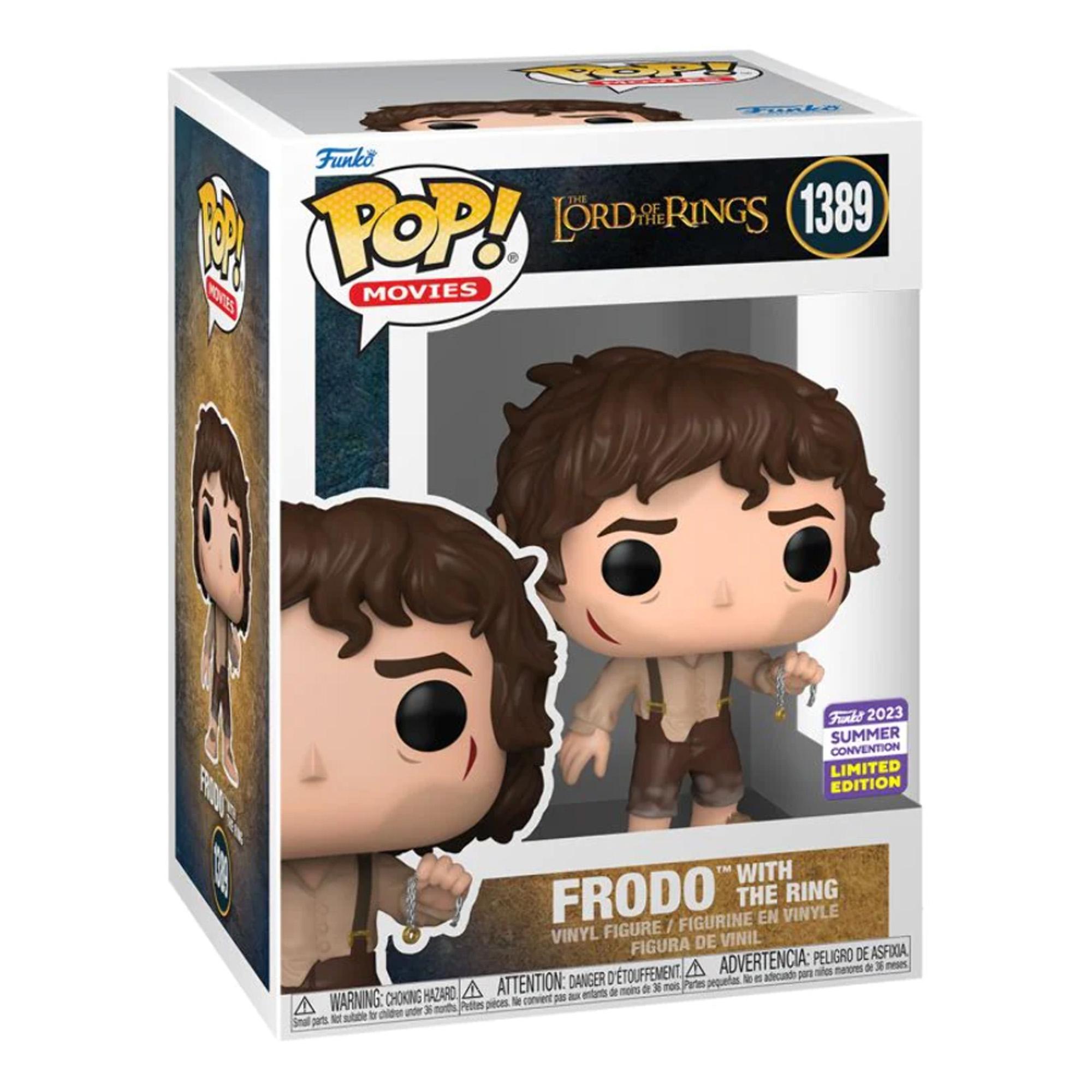 Funko POP! Frodo with The Ring (2023 Summer Convention Limited Edition) - Herr der Ringe