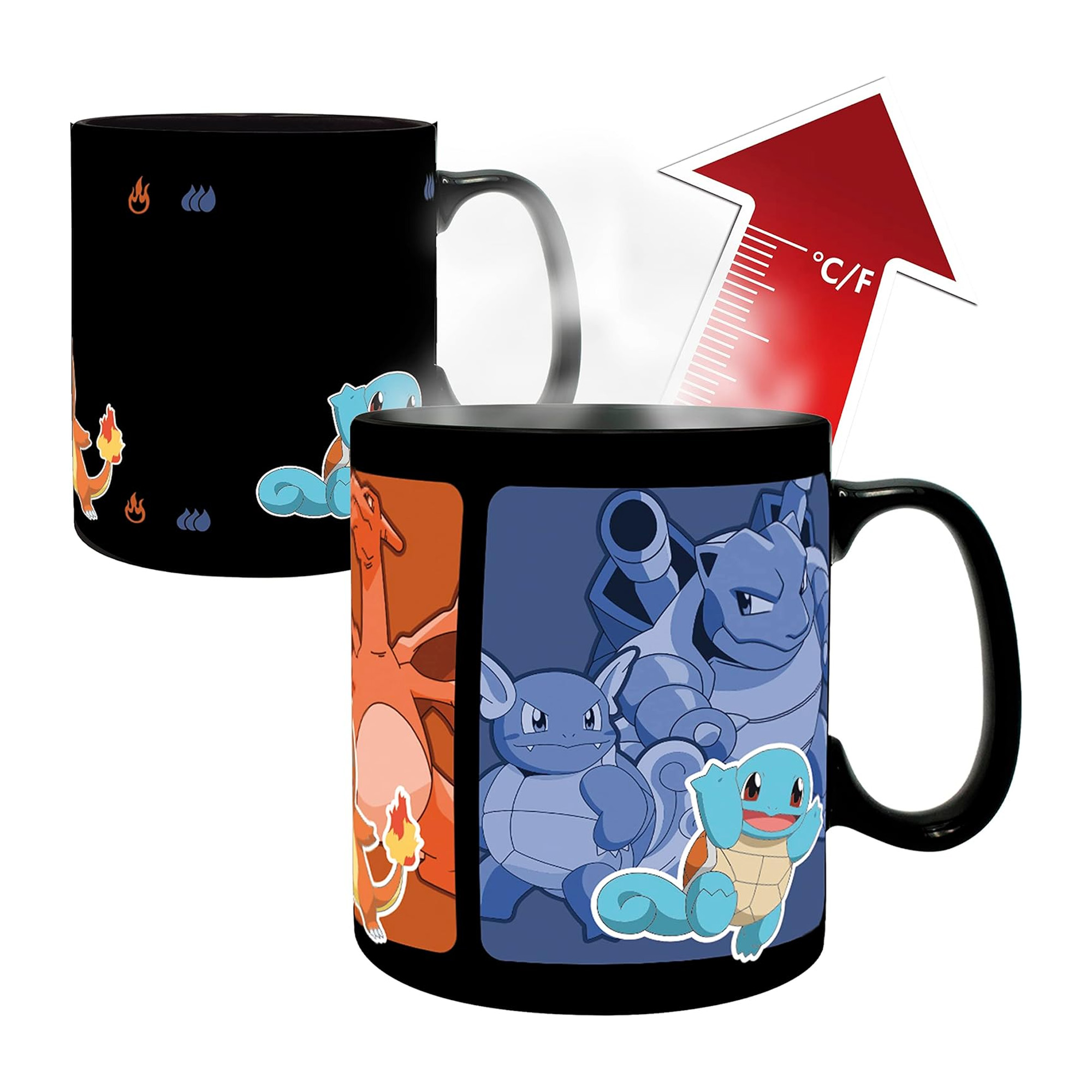 Thermoeffekt Tasse Evolutions - Pokémon