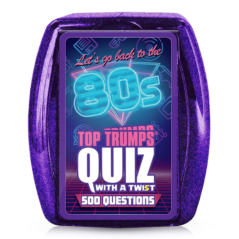TOP TRUMPS Quiz 80er (500 Fragen)
