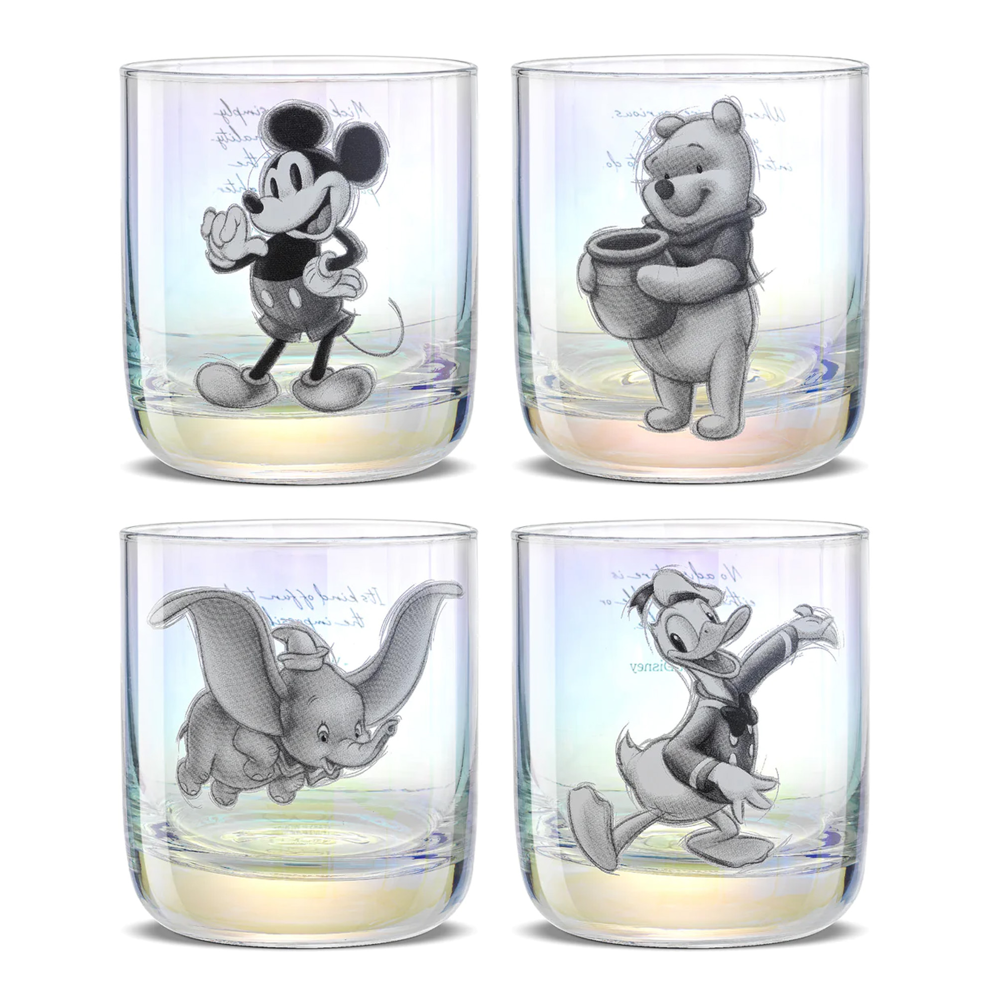 Disney100 Gläser-Set (Limited Edition) - Disney