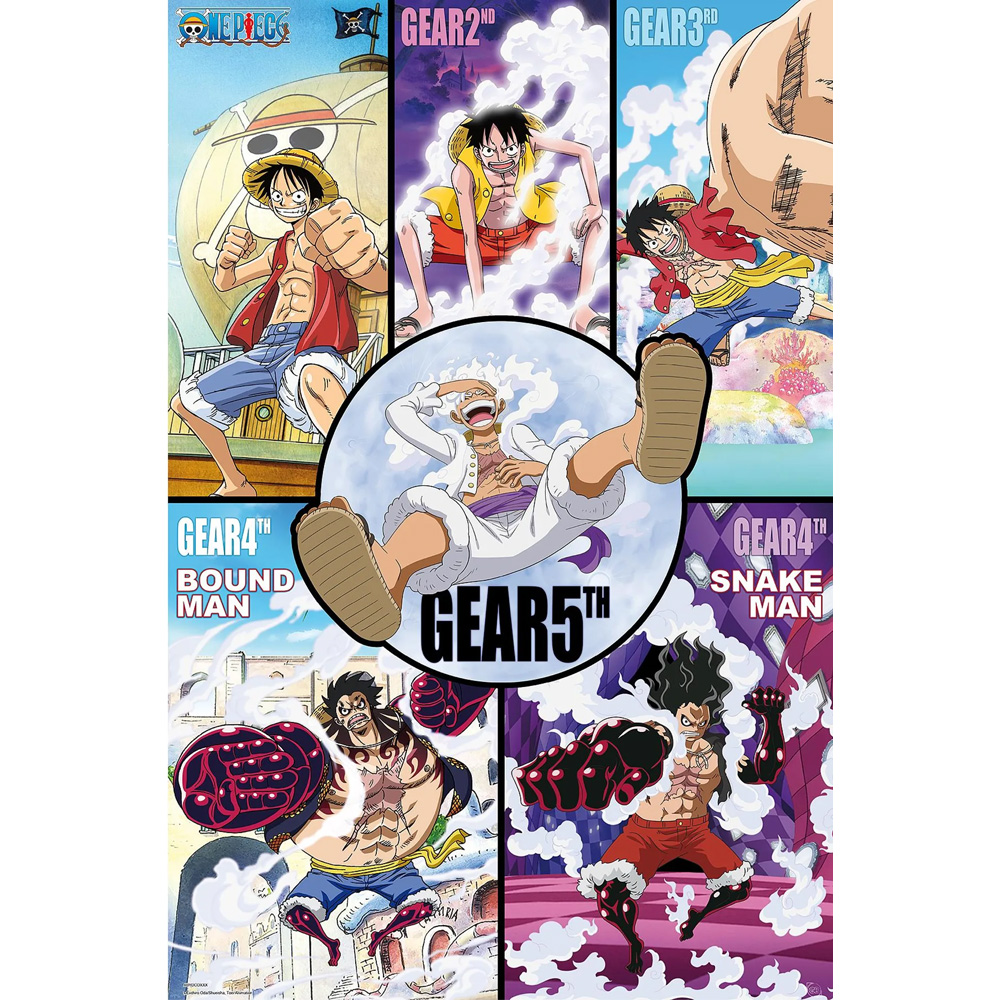 Gears History Maxi Poster - One Piece