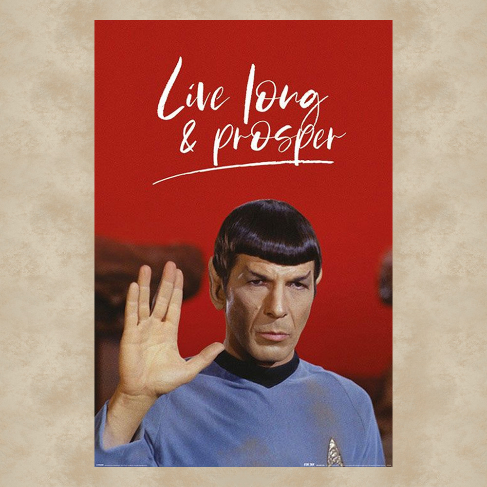 Live Long and Prosper Maxi Poster - Star Trek