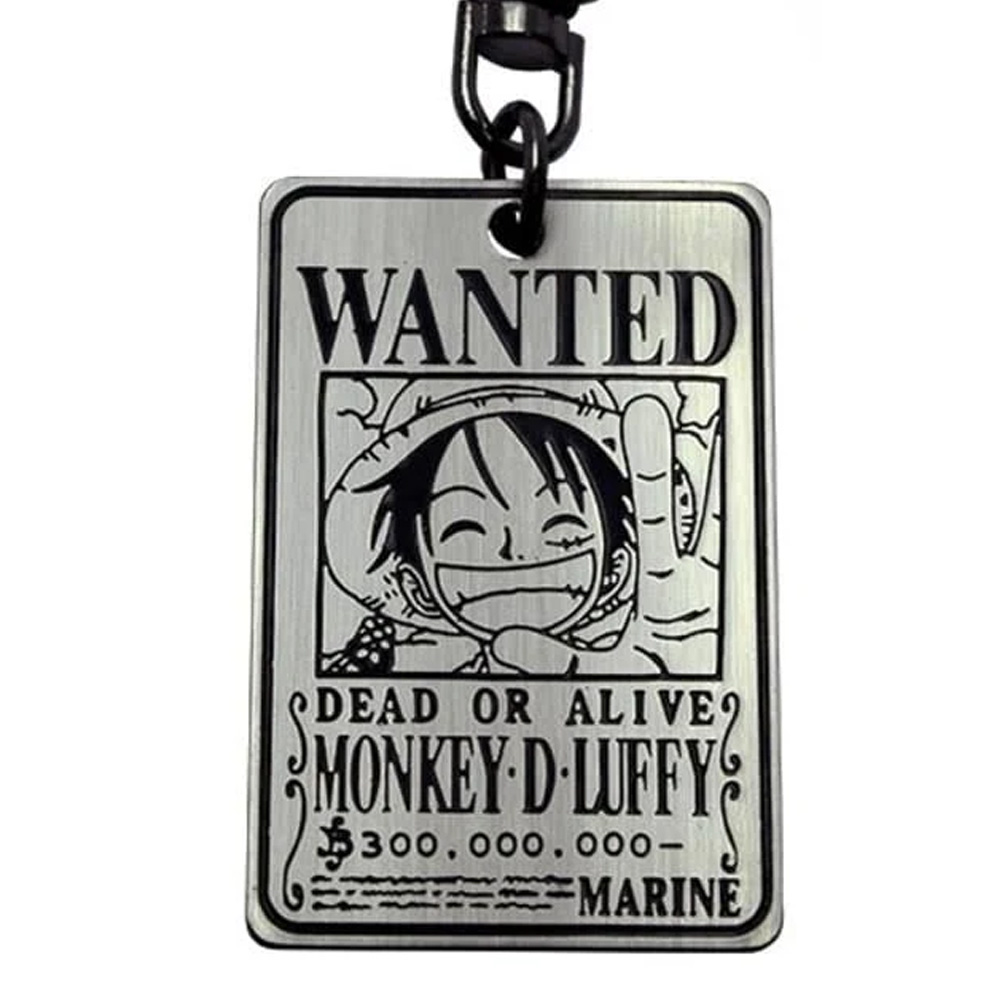 Ruffy Wanted Schlüsselanhänger - One Piece