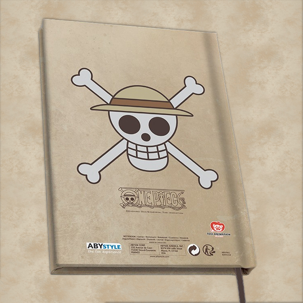 Wanted Luffy Notizbuch - One Piece