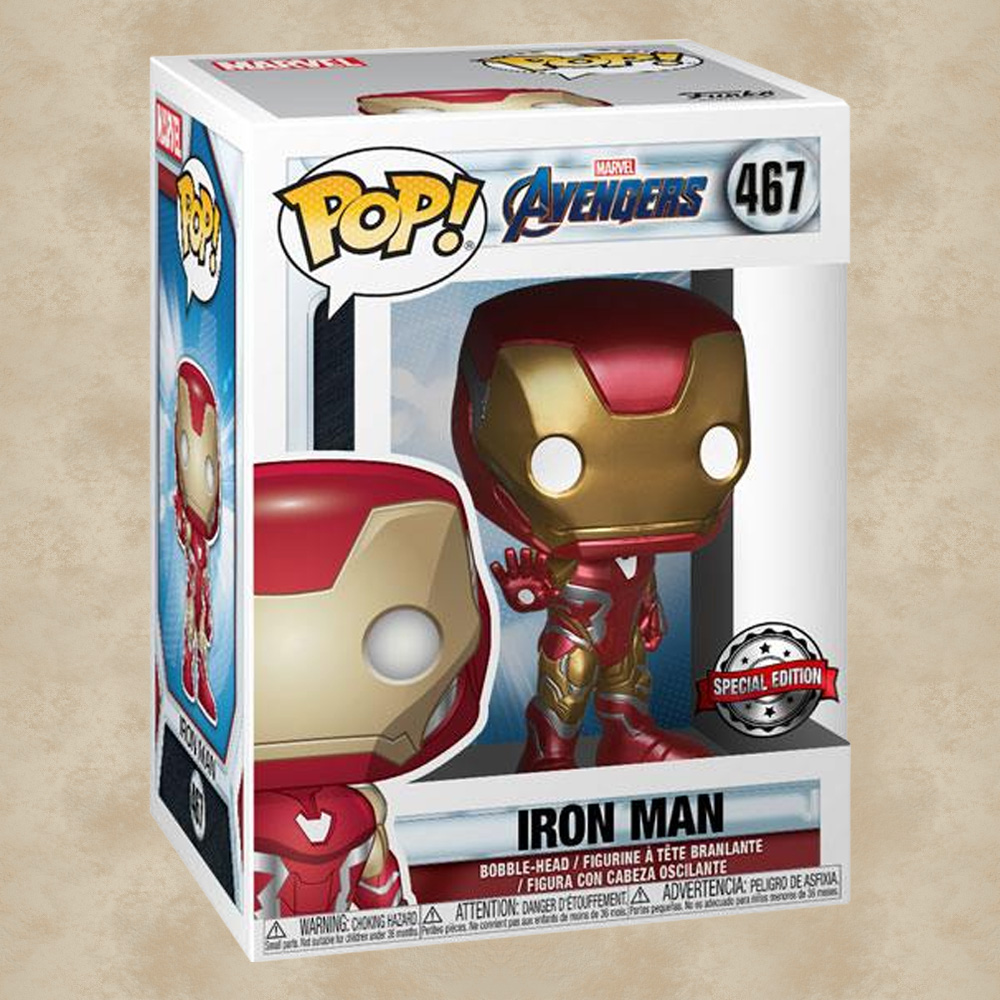 Funko POP! Iron Man (Special Edition) - Avengers: Endgame