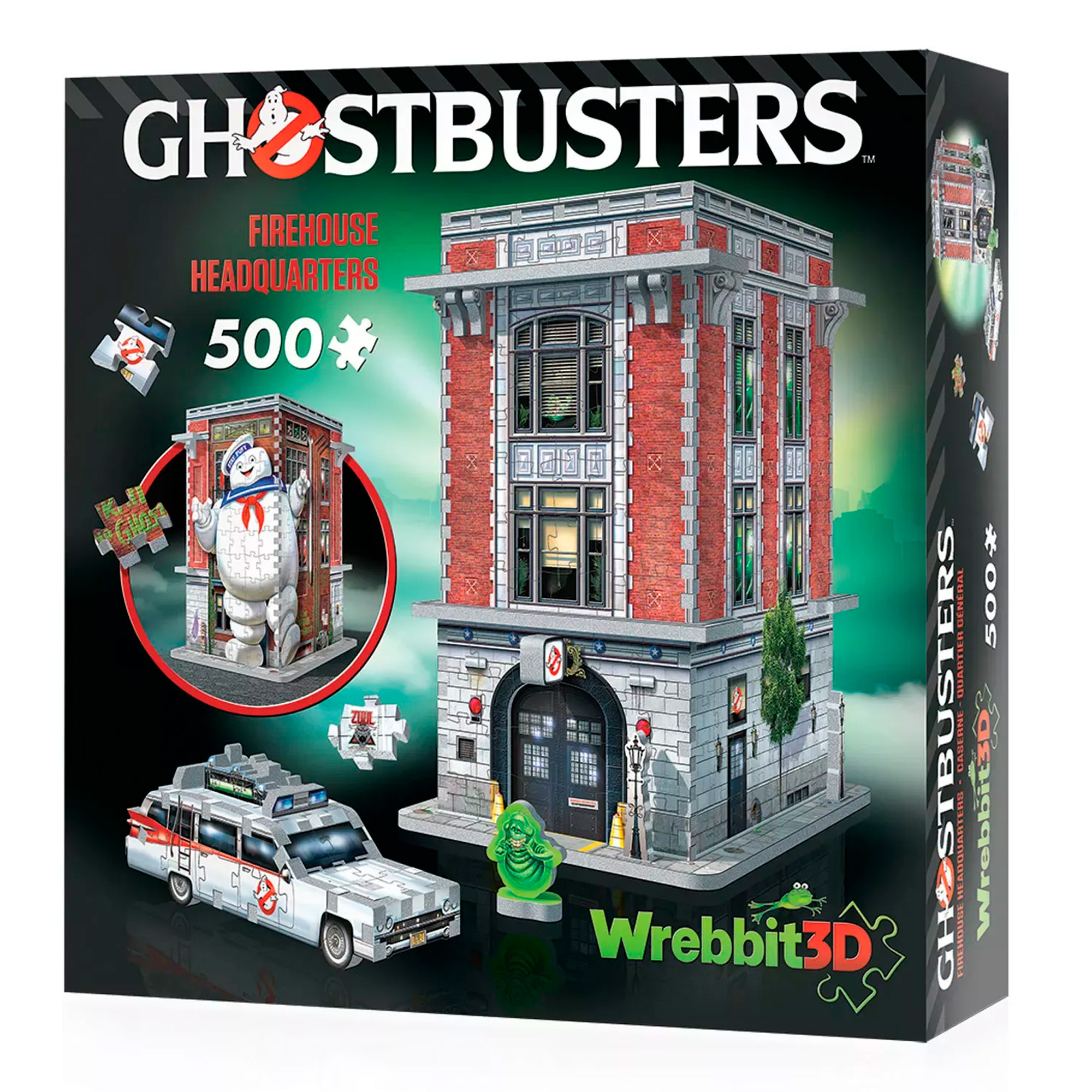 Feuerwache Hauptquartier 3D Puzzle (500 Teile) - Ghostbusters
