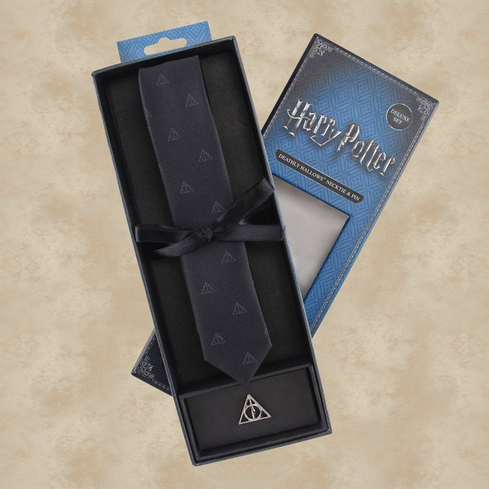 Deathly Hallows Krawatte (Deluxe Box) - Harry Potter