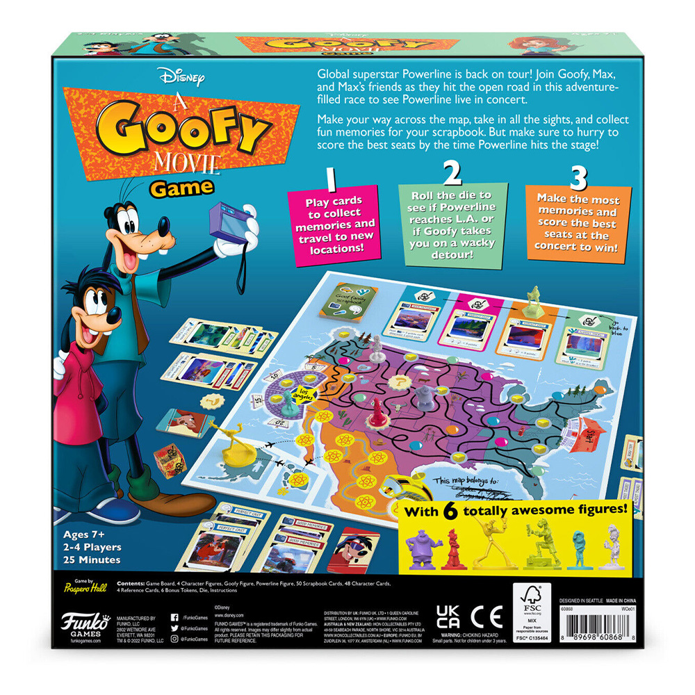 Disney A Goofy Movie Board Game (English)