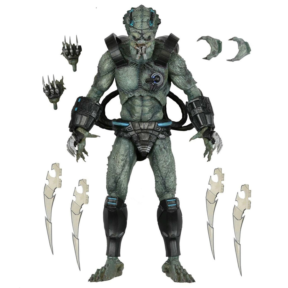 Deluxe Stone Heart Predator Action Figur - Predator Concrete Jungle